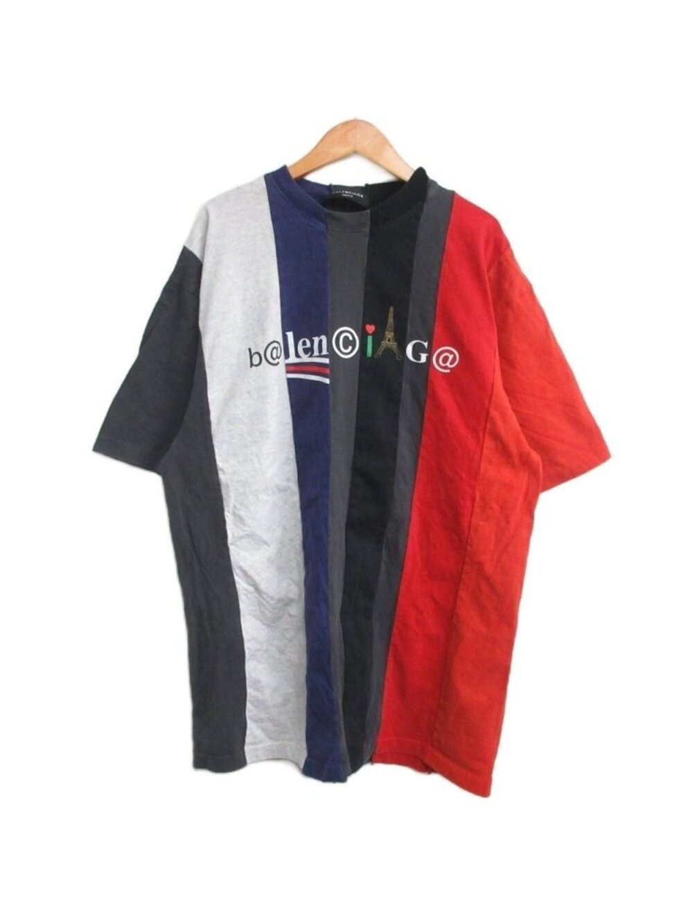 Balenciaga Aoyama Store Limited Reconstruction T-Shirt Short Sleeve Logo